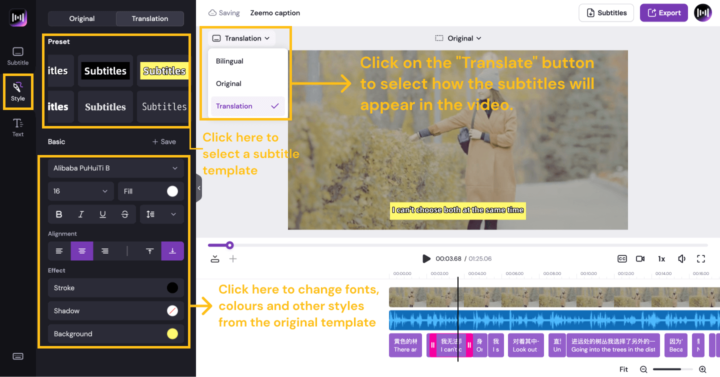 How to add subtitles to videos on your computer | Zeemo Blog